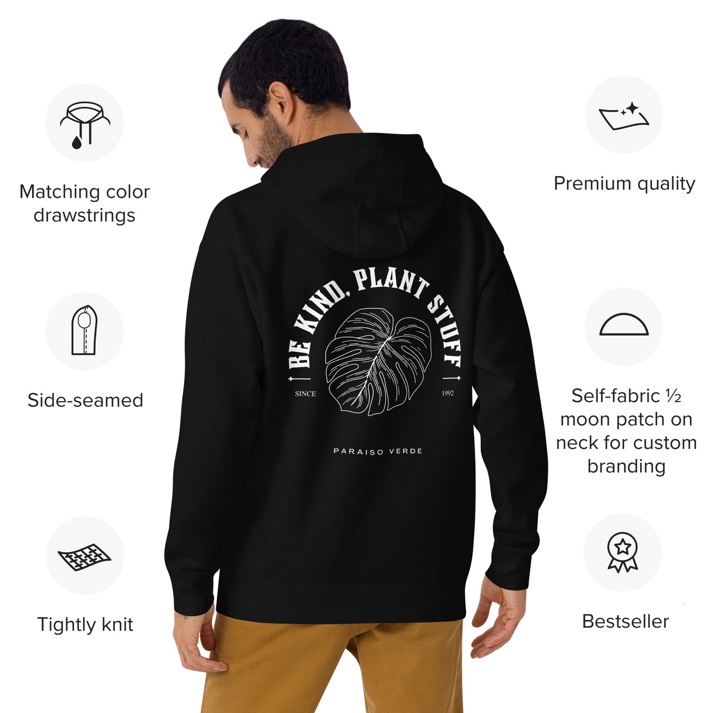 Be Kind, Plant Stuff Hoodie