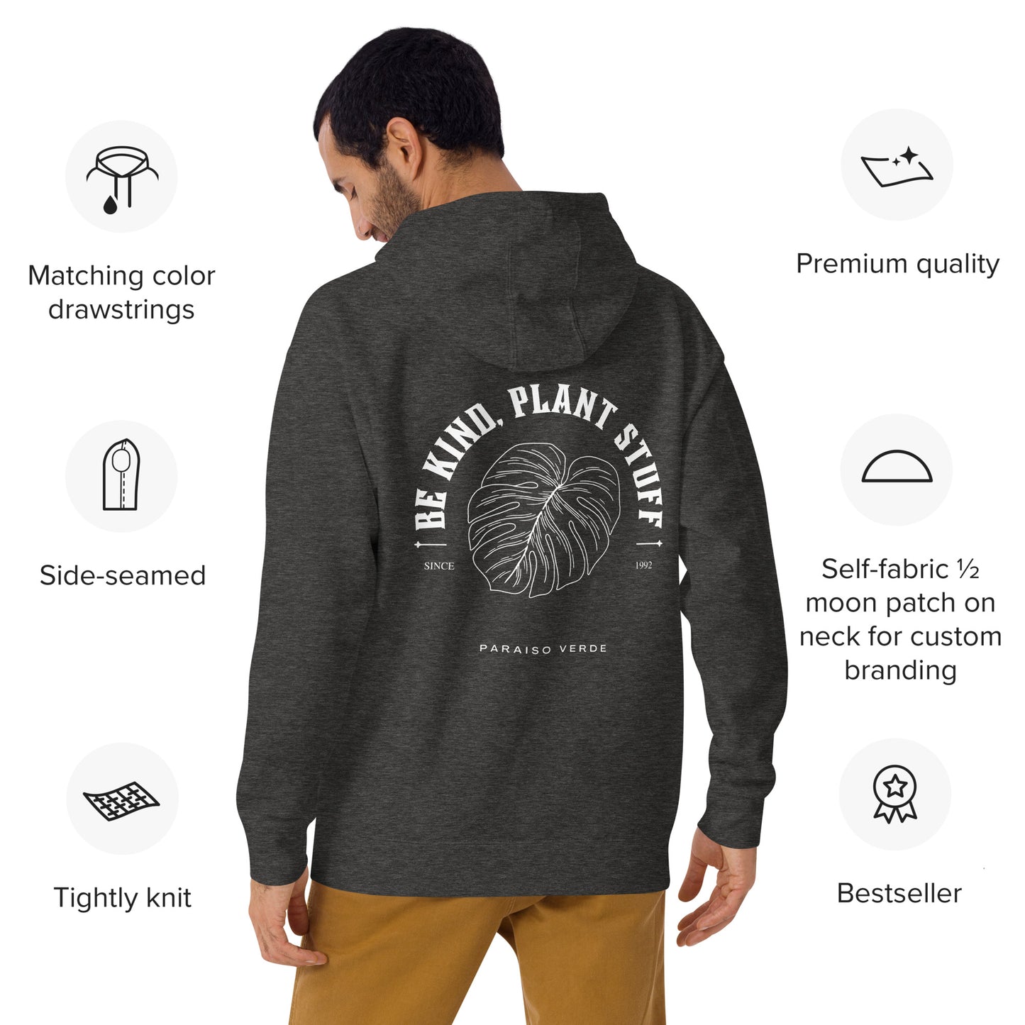 Be Kind, Plant Stuff Hoodie