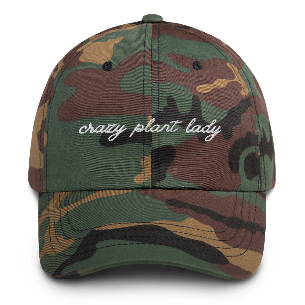 Crazy Plant Lady Dad Hat