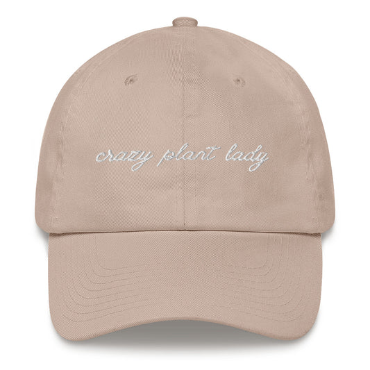 Crazy Plant Lady Dad Hat